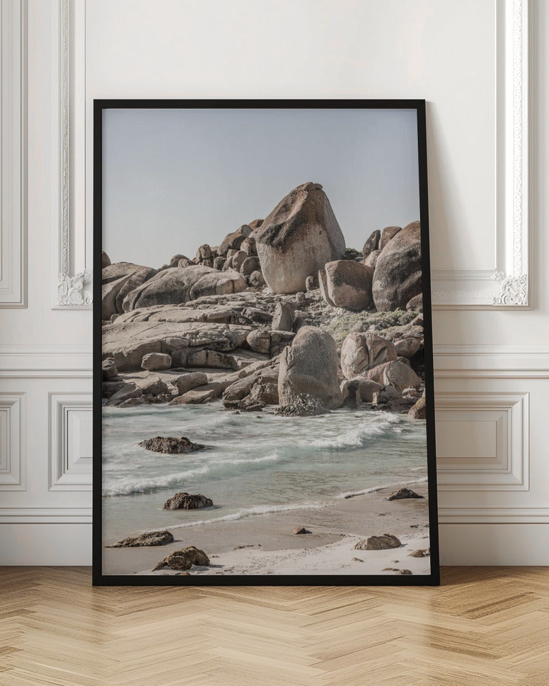 Champagne Beach Poster