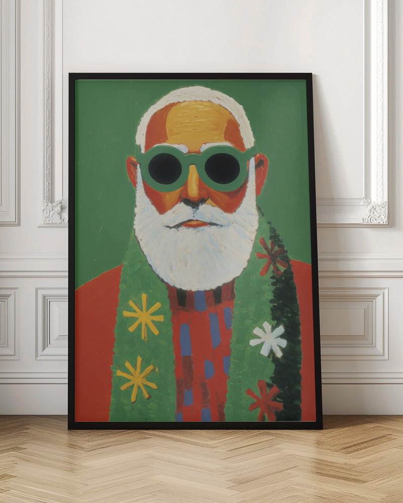 Holiday Santa Poster