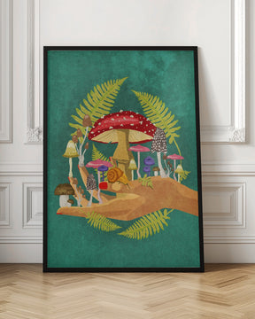 My Mushroom Cosmos Poster