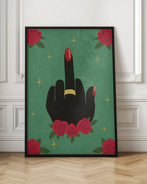 Middle Finger Poster