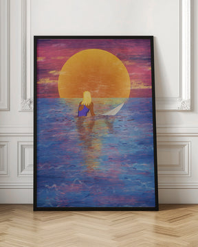 Surfer Girl Poster