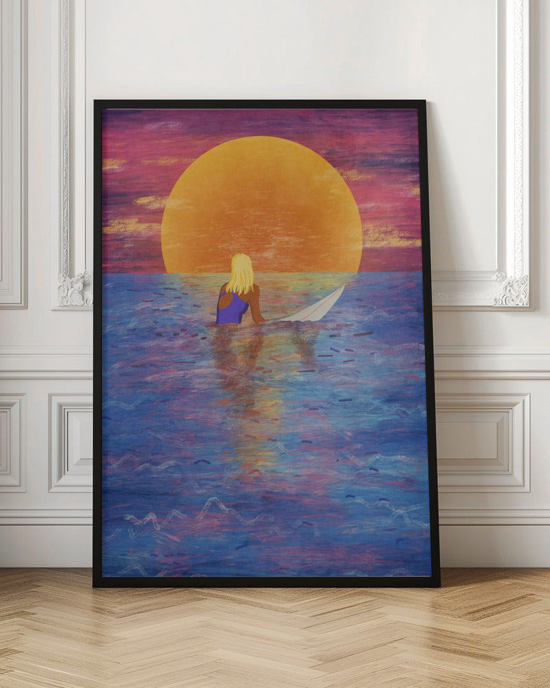 Surfer Girl Poster