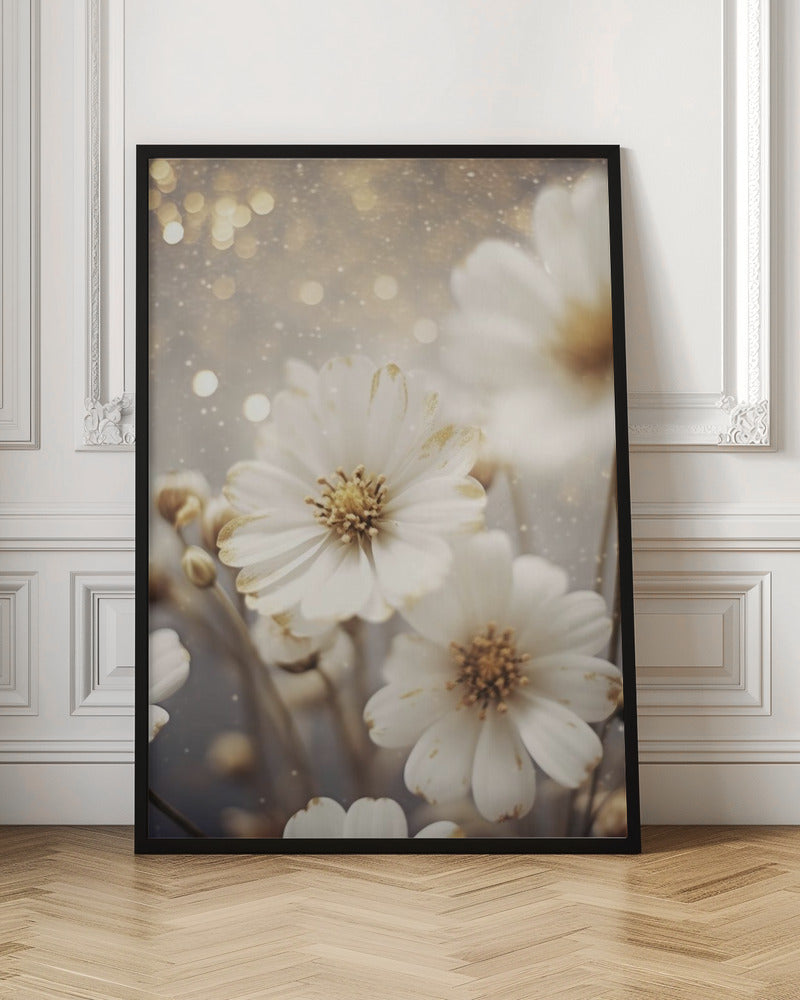 Pastel Flowers No 3 Poster