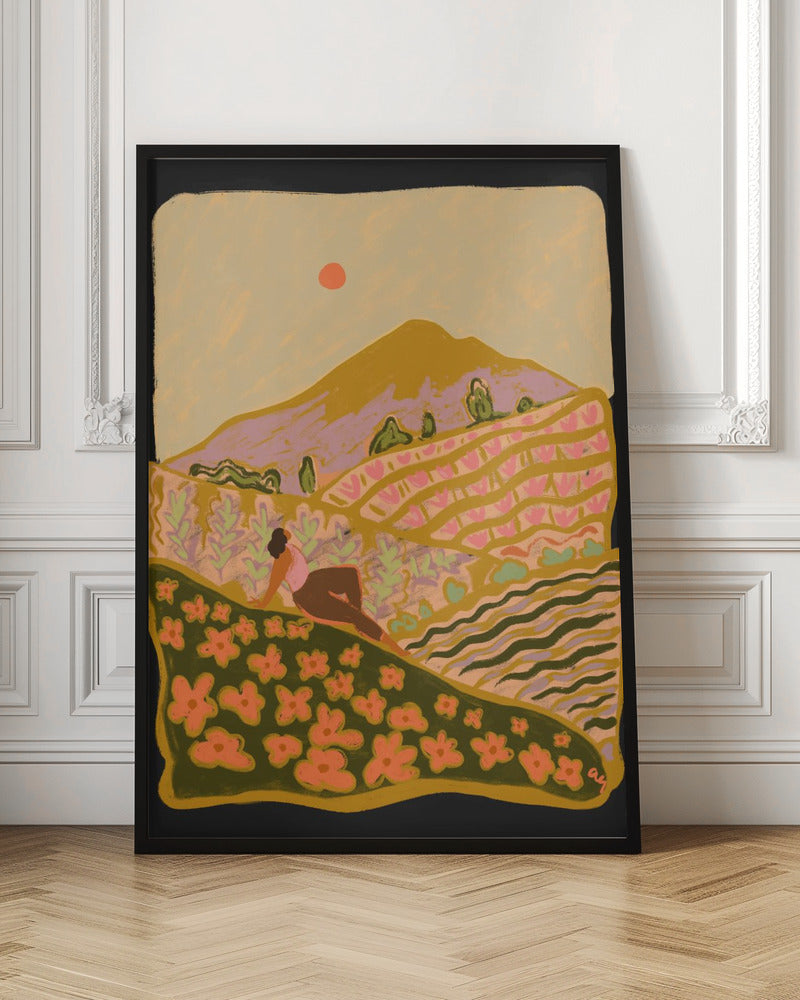 Field Of Flowers Poster