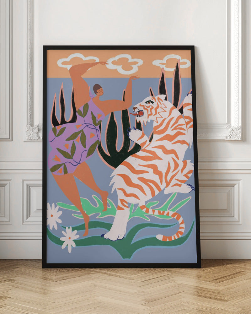 Hello Tiger Poster