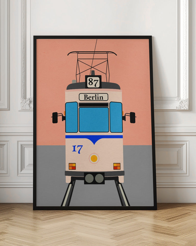 Berlin Tram Poster