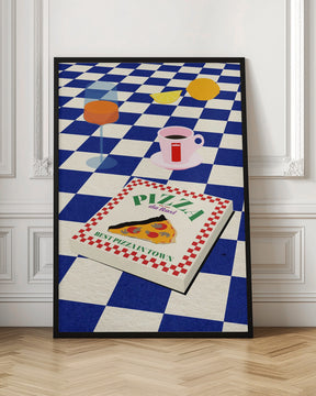 The Italian Menu Poster