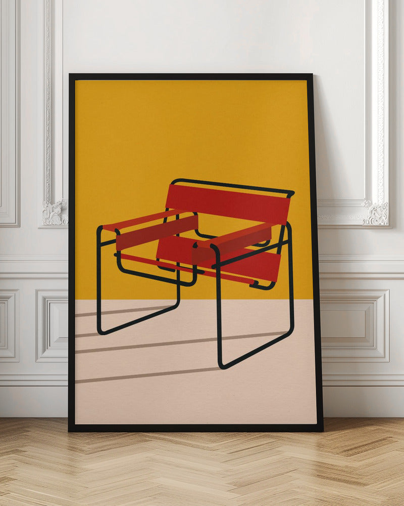 Wassily Chair Marcel Breuer Poster