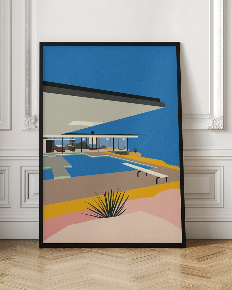 La Stahl House Poster