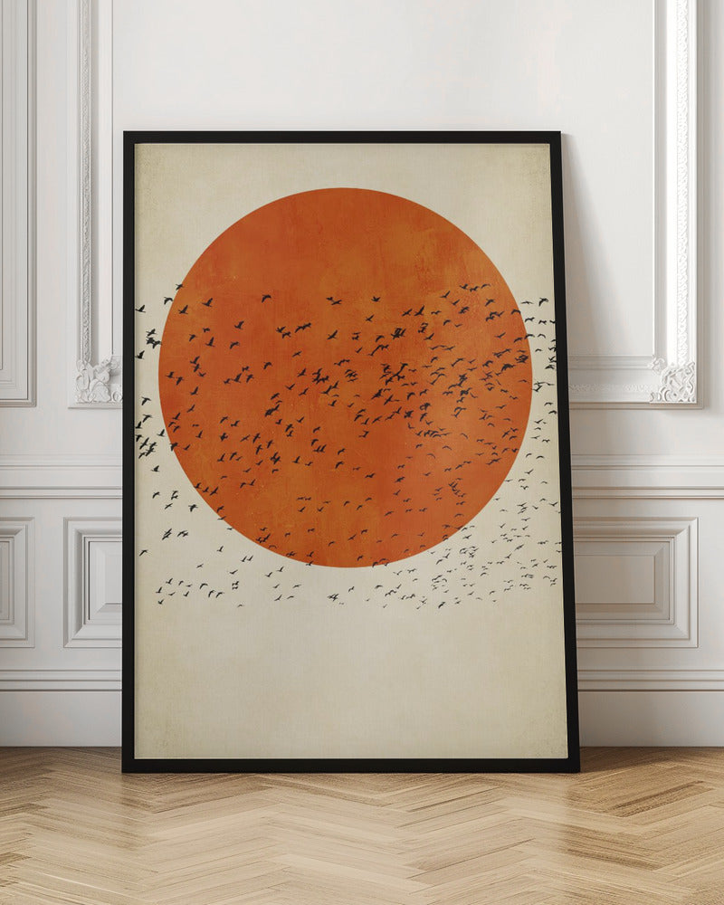 Birds In the Sun Poster