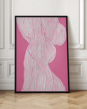 Fibers No 1 (Pink) Poster