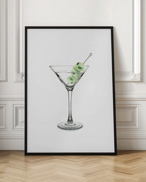 UFO Martini Poster