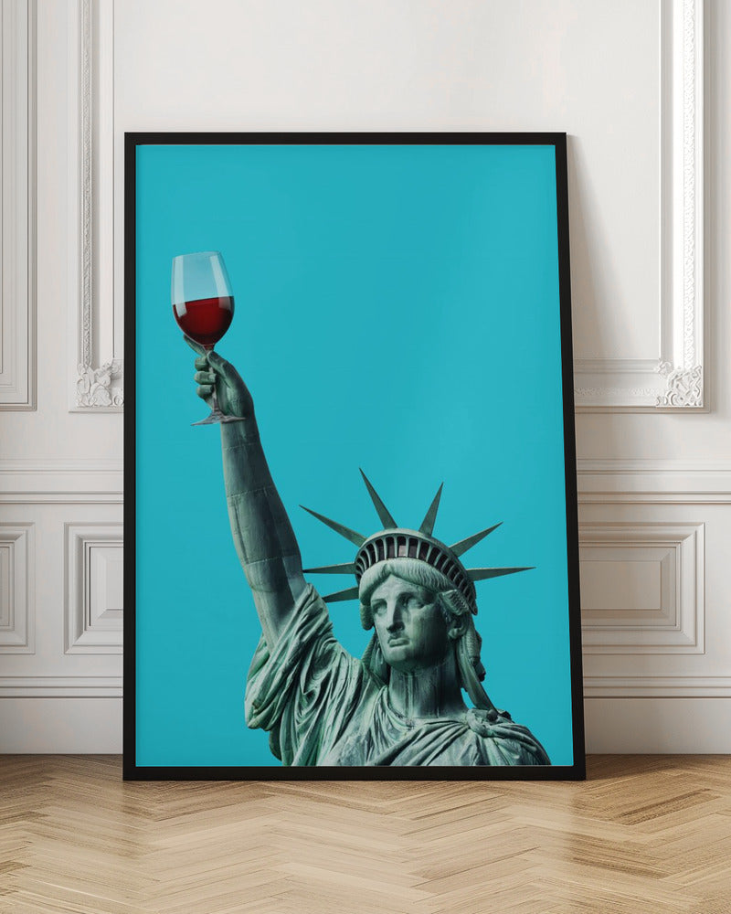 Liberty of Drinking Poster