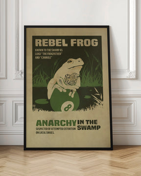 prisoner frog funny poster Poster