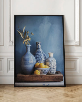 Blue Still Life Poster