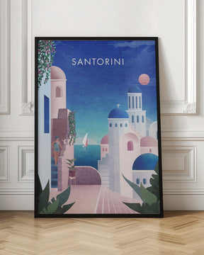 Santorini Text.png Poster