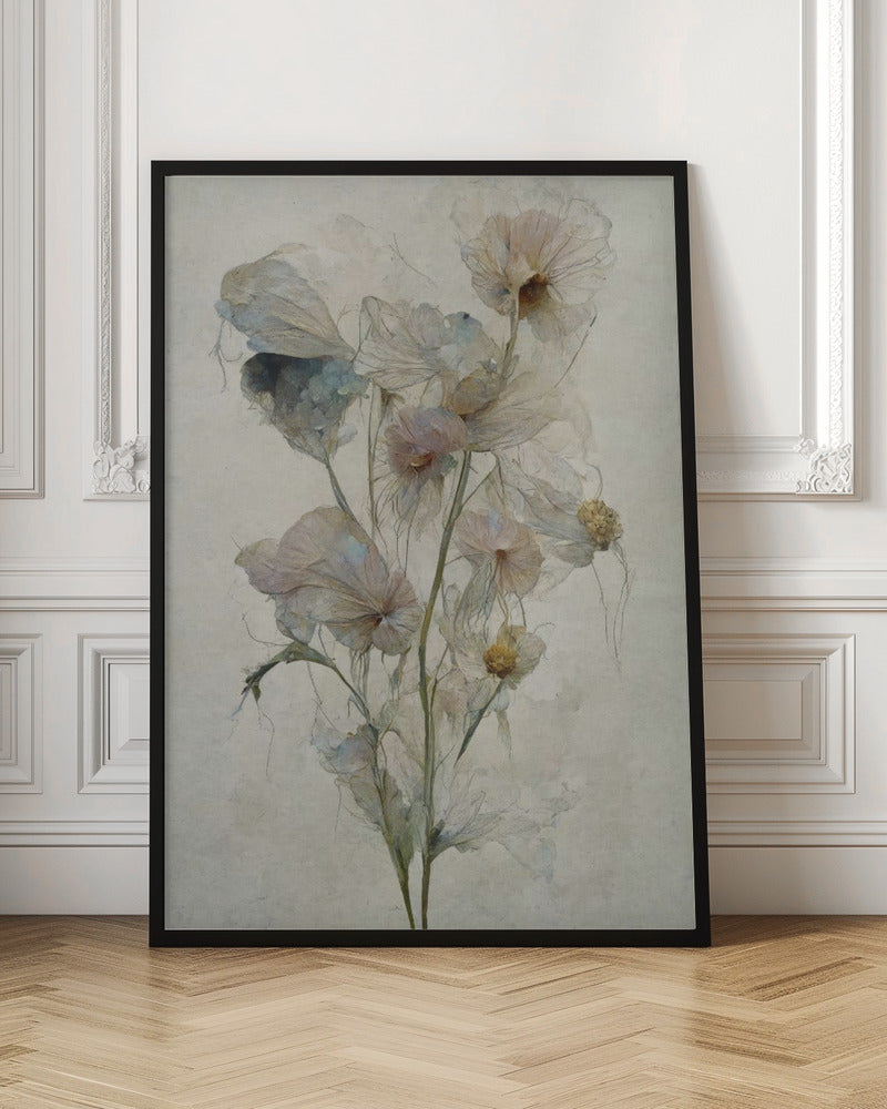 Fragile Flowers Poster