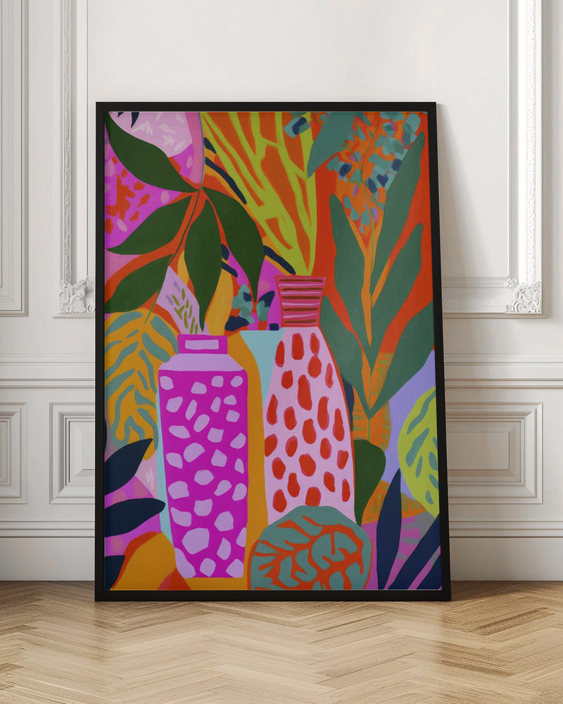 Vases And Botanic Poster