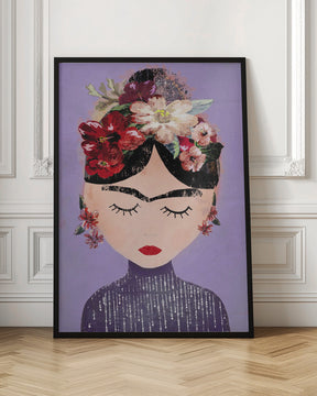 Frida (Purple) Poster