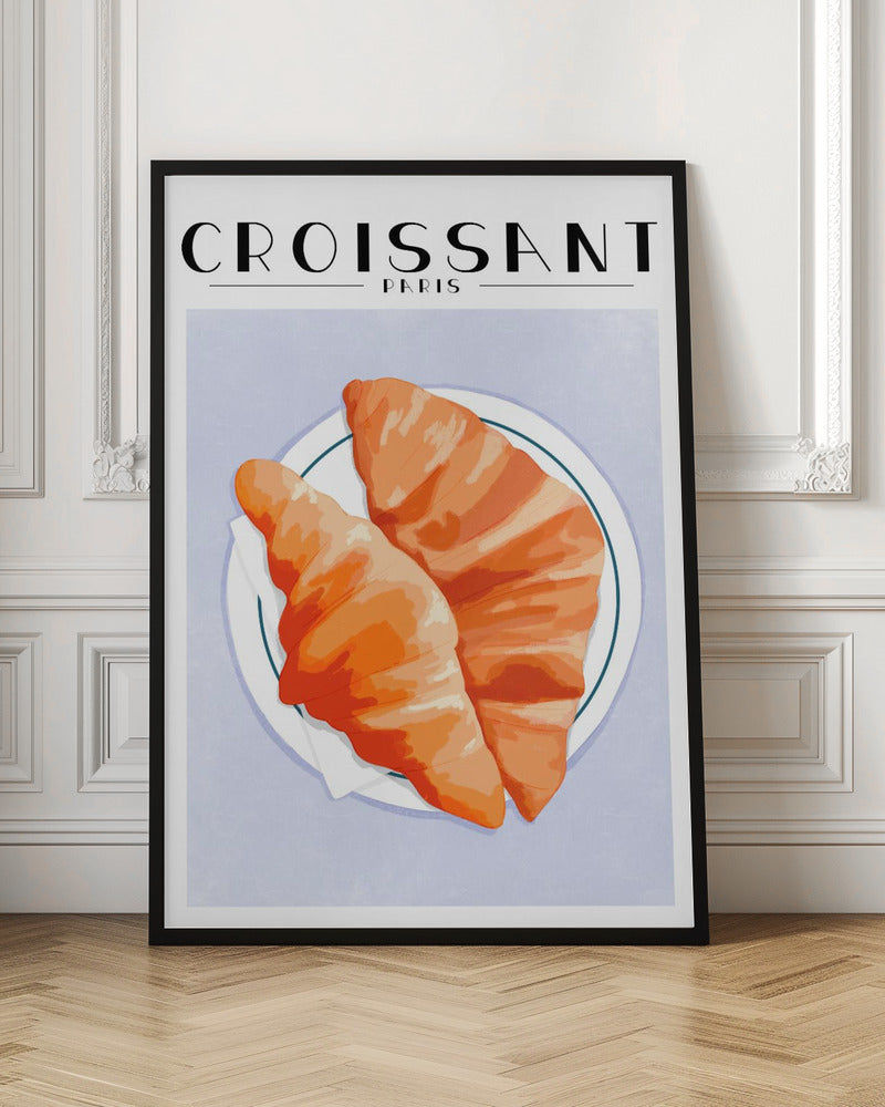 Croissant - Paris Poster