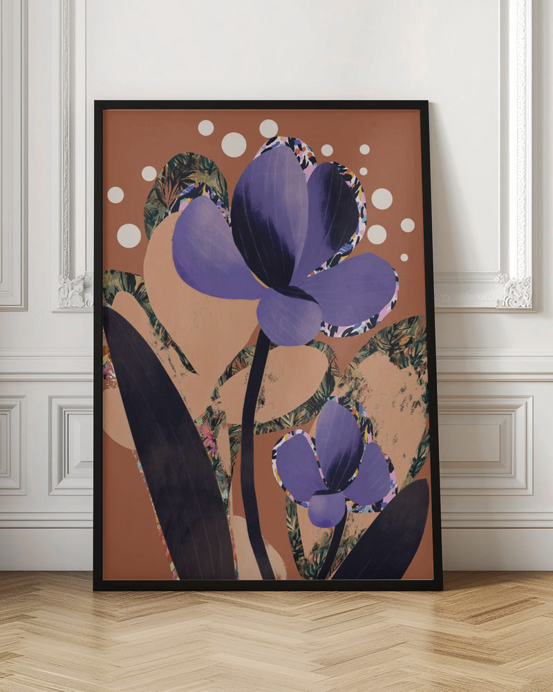 Purple Beauty Poster