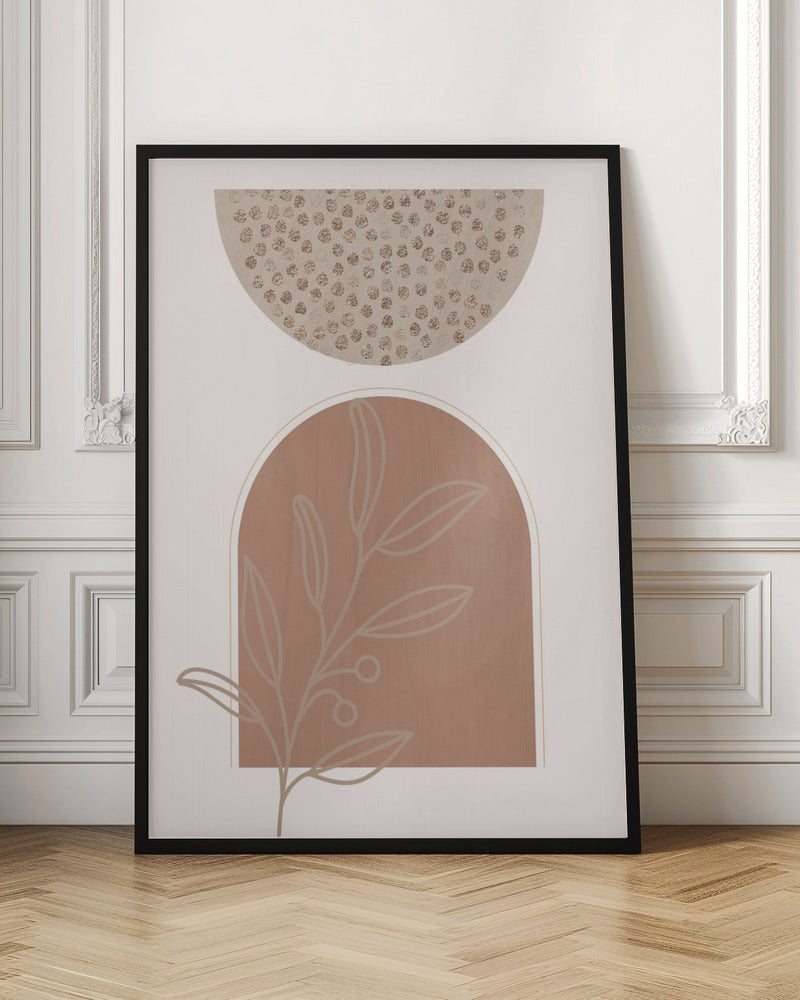 Boho Beige 2 Poster