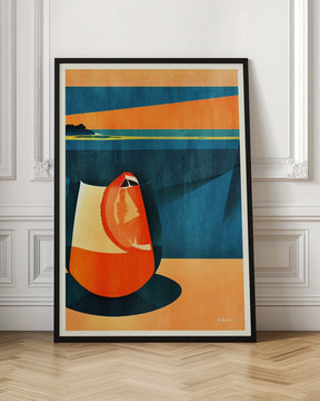 Negroni At Sunset Poster