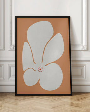 White Poppies Flower Poster