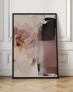 Abstract Flowers Poster