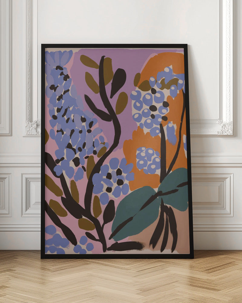 Pastel Berries Poster