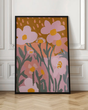 Pastel Flower Impression No 7 Poster