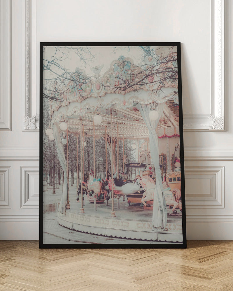 Paris Carousel III Poster