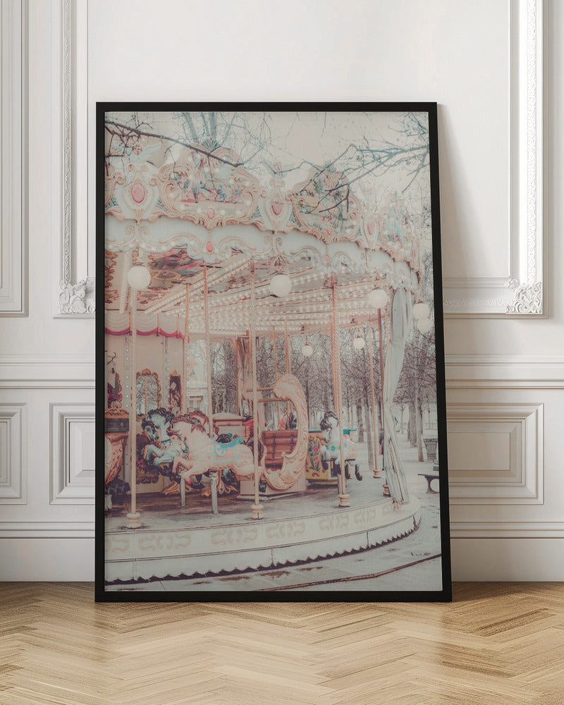 Paris Carousel II Poster