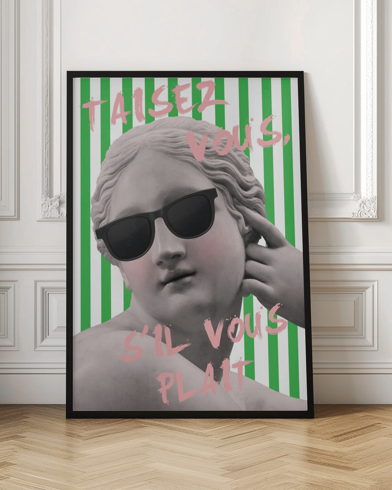 Striped Venus Poster