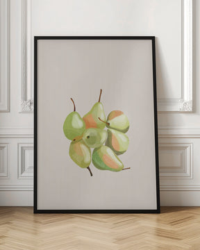 Seven pears Poster