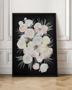 Dara bouquet in black Poster