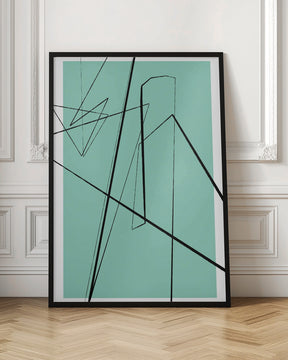 Angular Lines No 9 Poster