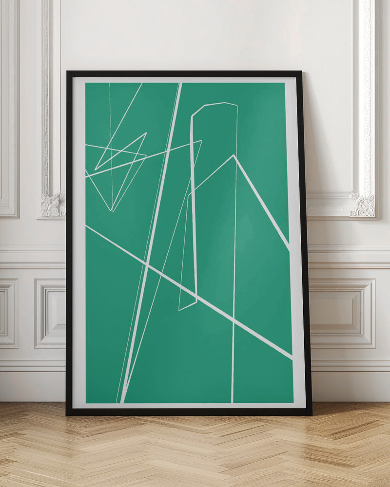 Angular Lines No 8 Poster