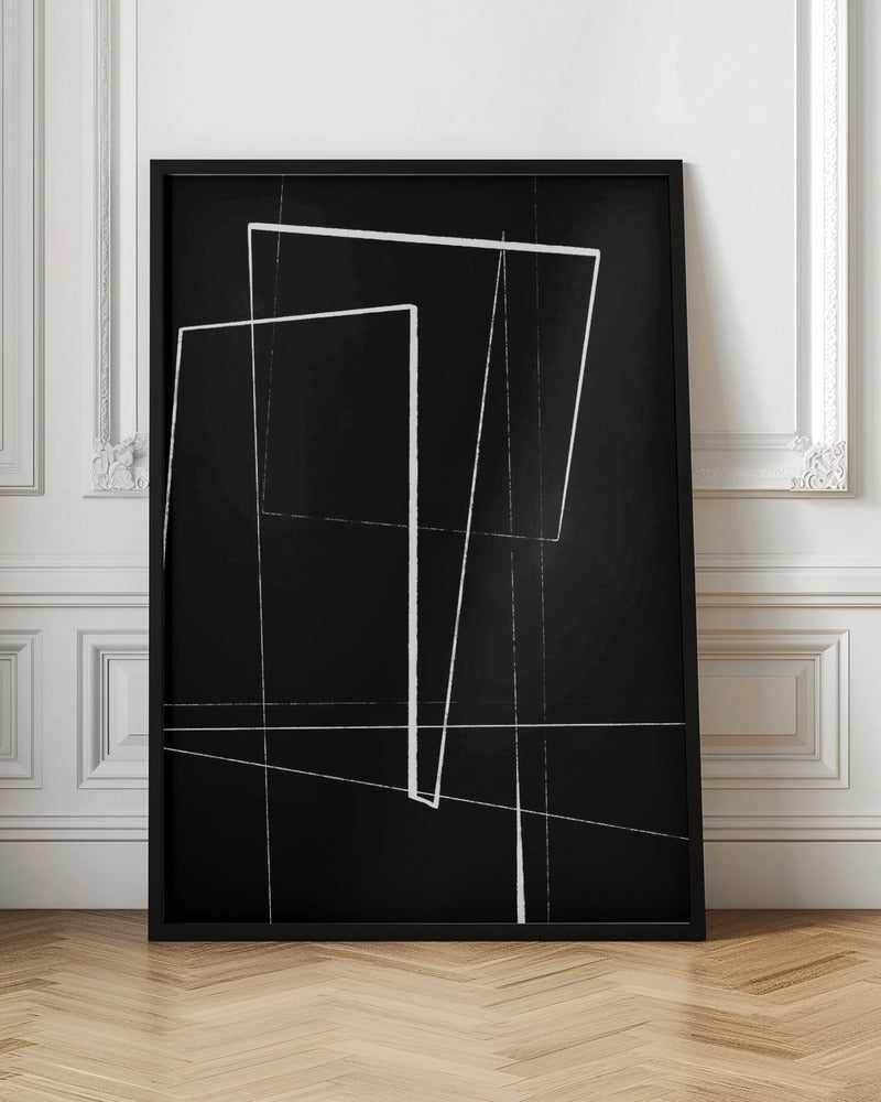 Angular Lines No 3 Poster