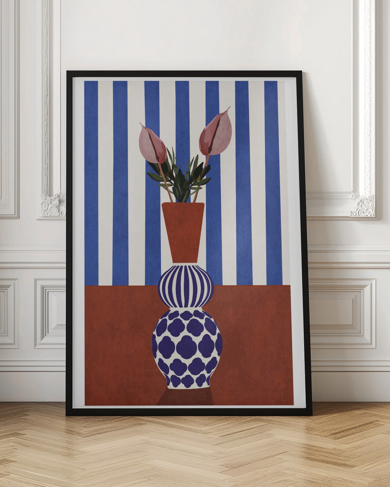 Flower Vase 2ratio 2x3 Print By Bohonewart Poster