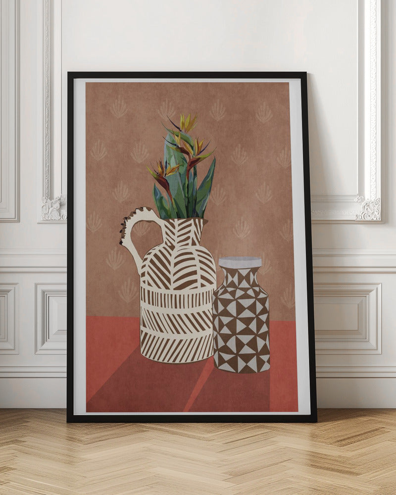 Flower Vase 4ratio 2x3 Print By Bohonewart Poster