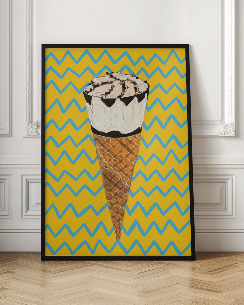 Cornetto Zig Zag Poster