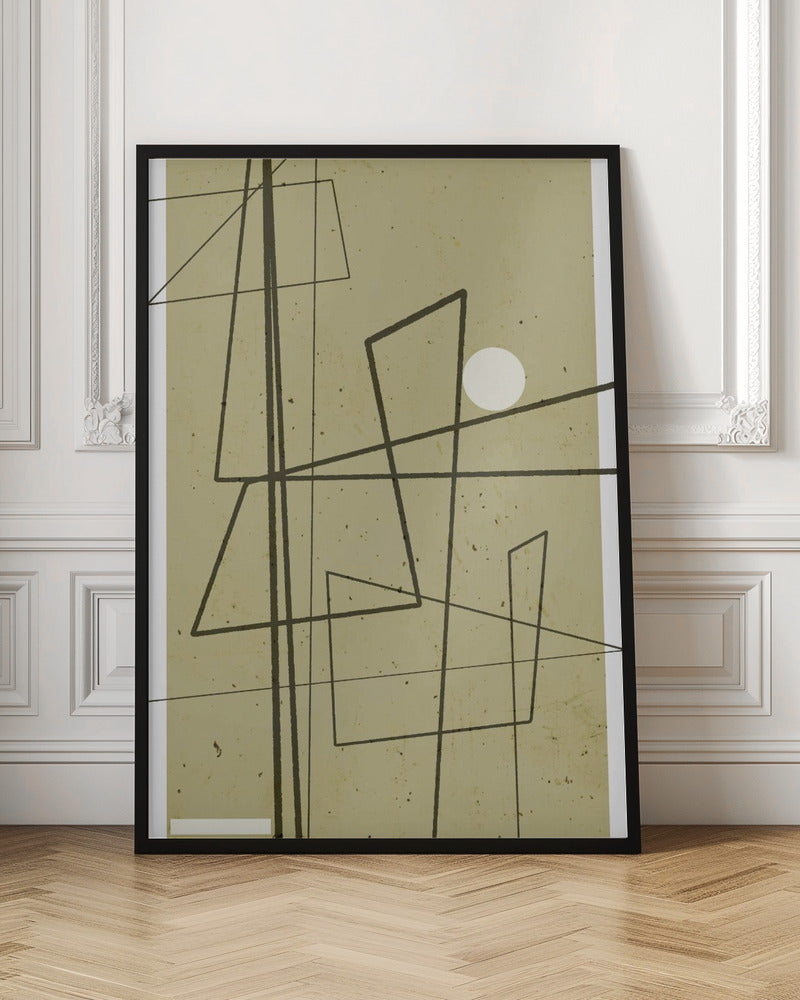 Angular Lines no 9 Poster