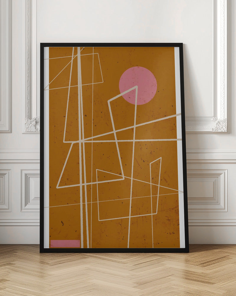 Angular Lines no 10 Poster