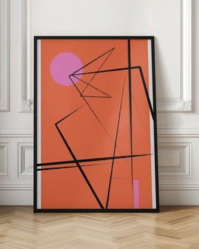 Angular Lines No 15 Poster