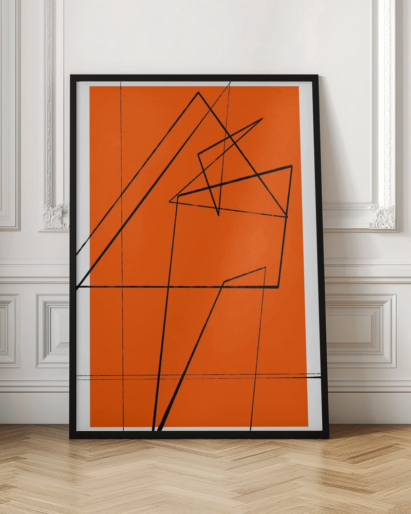 Angular Lines Poster