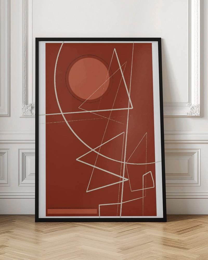 Angular lines No 22 Poster
