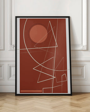 Angular lines No 22 Poster