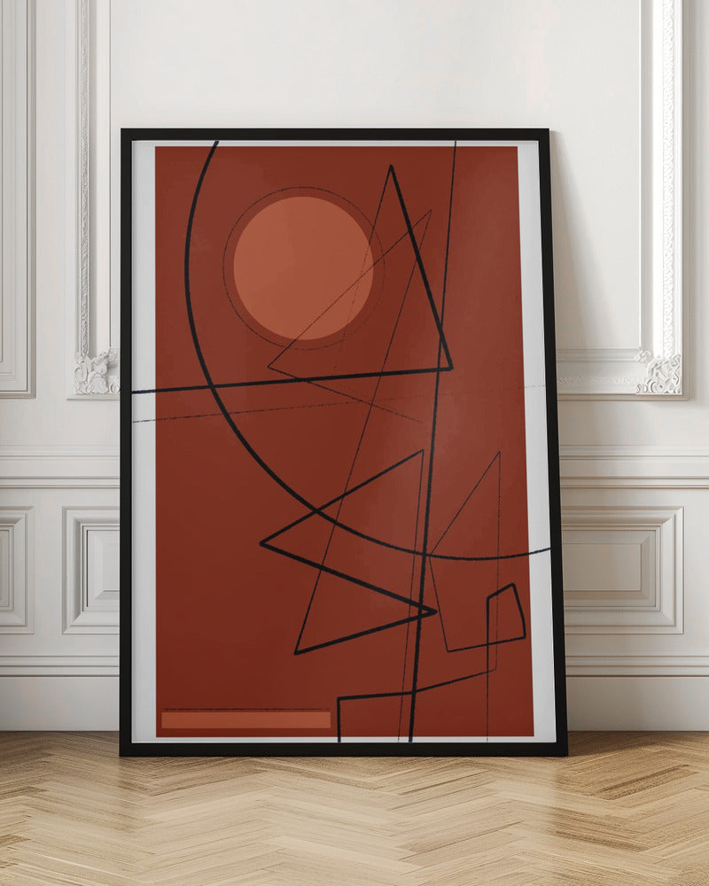 Angular lines No 21 Poster