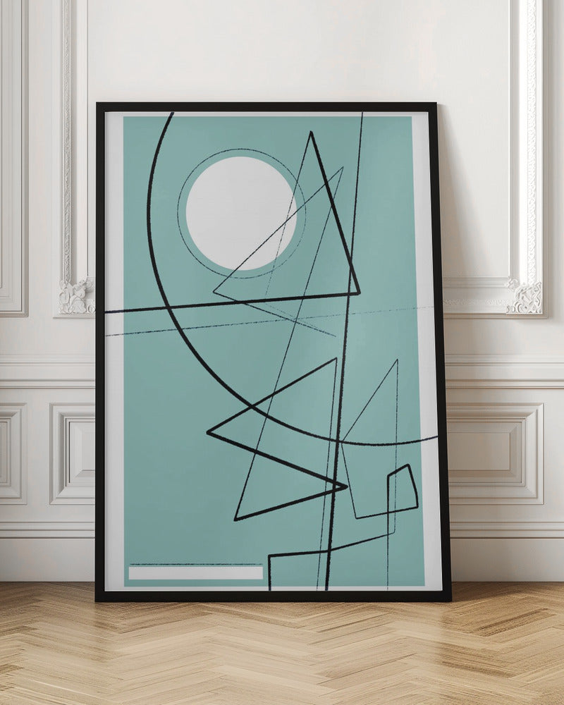Angular Lines No 20 Poster